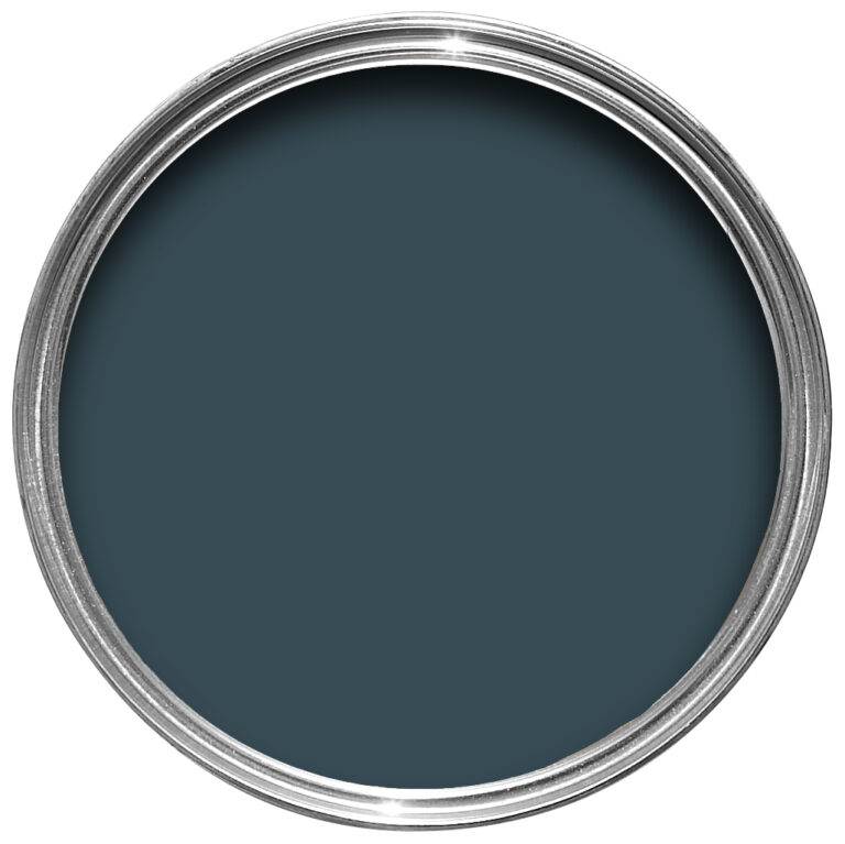 Vopsea albastra mata 7 la suta luciu pentru interior Farrow and Ball Mostra Hague Blue No. 30 100 ml