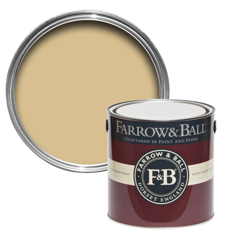 Vopsea galbena mata 2 la suta luciu pentru interior Farrow and Ball Casein Distemper Hay No. 37 5 Litri - imagine 2