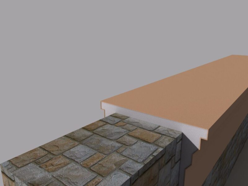 Interval de Gard FPIG02-400P 350x56x2000 mm - imagine 3