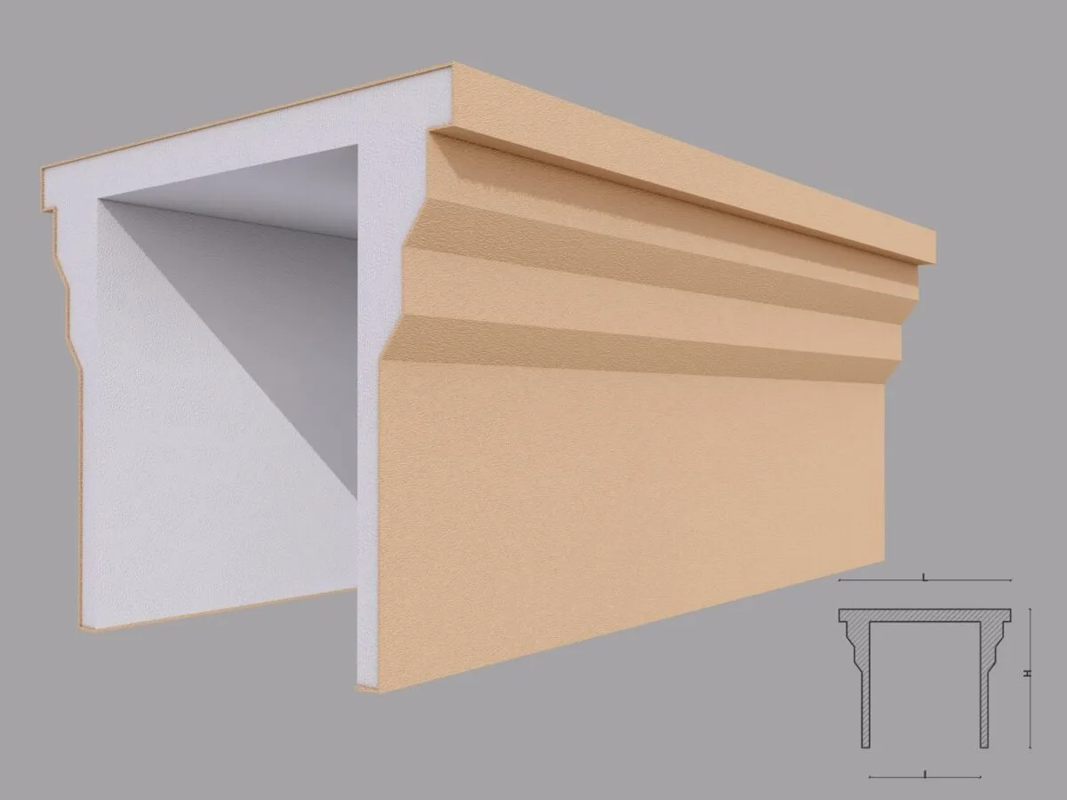 Interval de Gard FPIG02-300P 350x56x2000 mm