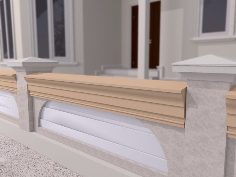 Interval de Gard FPIG03-400P 200x56x2000 mm - imagine 2