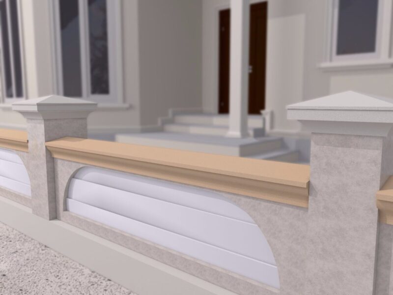 Interval de Gard FPIG04-300 190x470x2000 mm - imagine 2