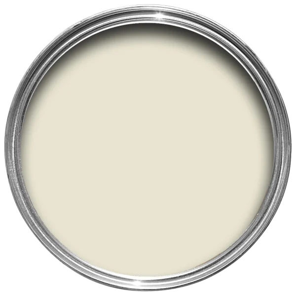 Vopsea alba mata 7 la suta luciu pentru interior Farrow and Ball Mostra James White No. 2010 100 ml