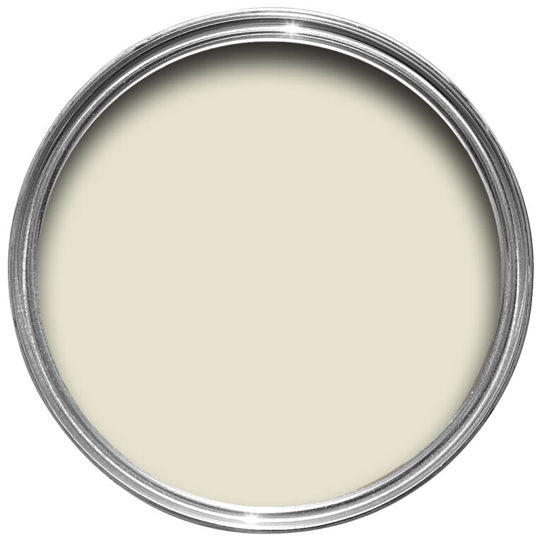 Vopsea alba mata 7 la suta luciu pentru interior Farrow and Ball Mostra James White No. 2010 100 ml