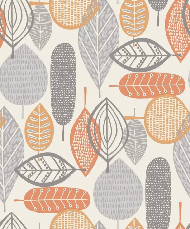 Tapet Arthouse Malmo Ochre Wallpaper Easy Living color Orange 1005 mm x 53 cm
