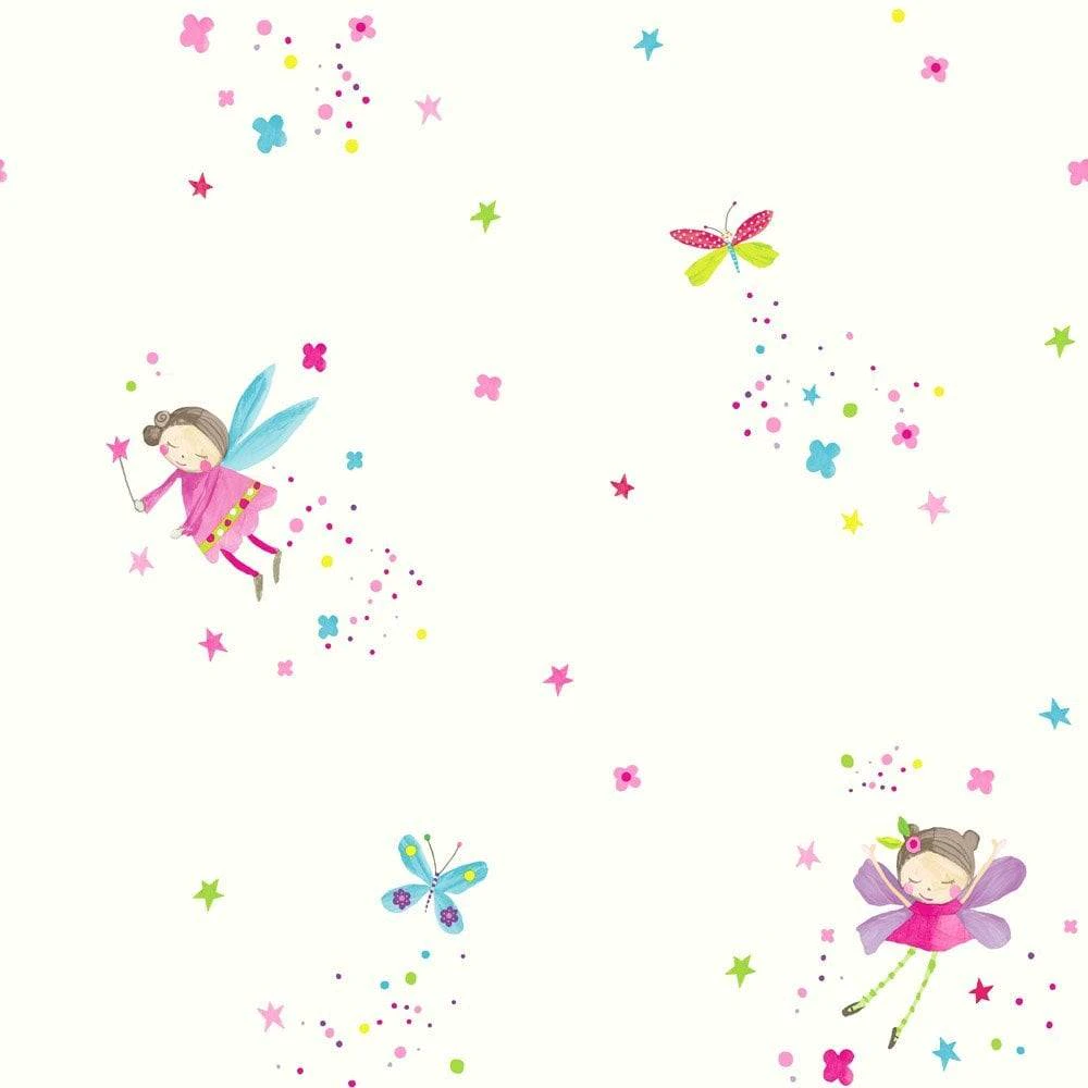 Tapet Arthouse Fairy Dust White Kids color White 1005 mm x 53 cm Tapet Arthouse Fairy Dust White Kids color White 1005 mm x 53 cm
