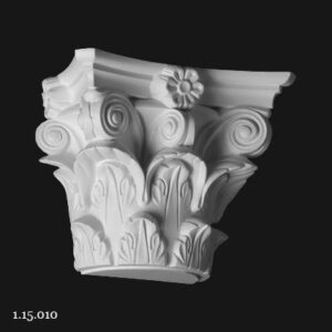 Jumatate Capitel Coloana Poliuretan Gaudi 1.15.010 225x182x112 mm