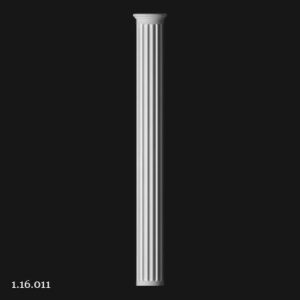 Jumatate Trunchi Coloana Poliuretan Gaudi 1.16.011 2345xØ250 mm