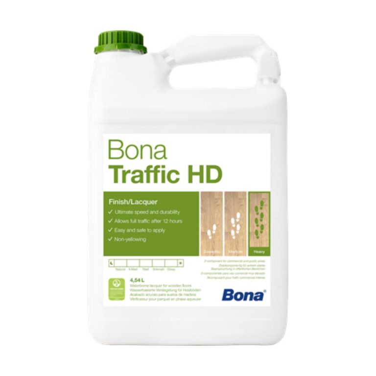 Lac parchet, spatii comerciale, extra mat, poliuretan, profesional, Bona 4.95L
