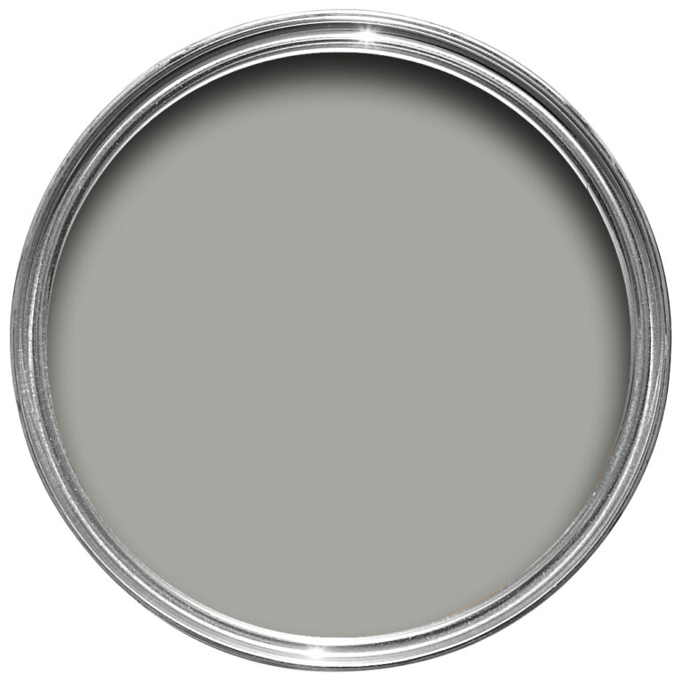 Vopsea gri mata 7 la suta luciu pentru interior Farrow and Ball Mostra Lamp Room Gray No. 88 100 ml