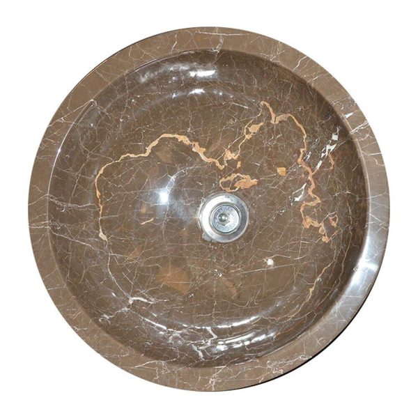 Lavoar Marmura Stn 110 Dark Emperador 42x15 15 Lustruit