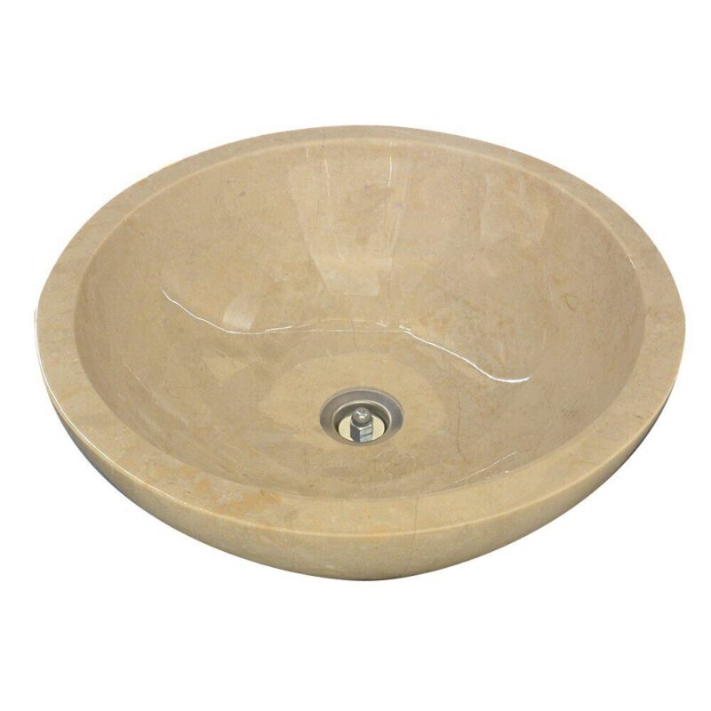 Lavoar Marmura Stn 137 Bursa Beige 42x15 15 Lustruit - imagine 3