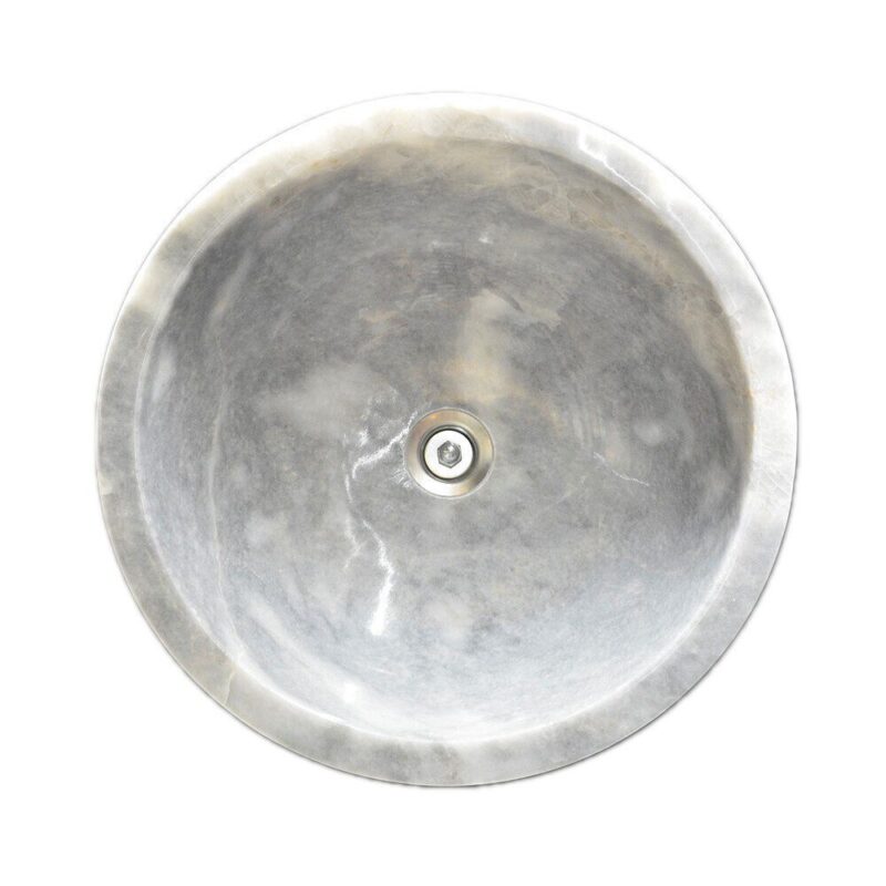 Lavoar Marmura Stn 160 Afyon Gri 42x15 15 Lustruit - imagine 2