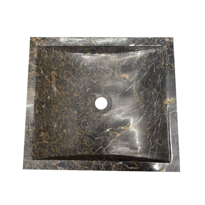 Lavoar Marmura Stn 205 Dark Emperador 40x45 8 Lustruit - imagine 2