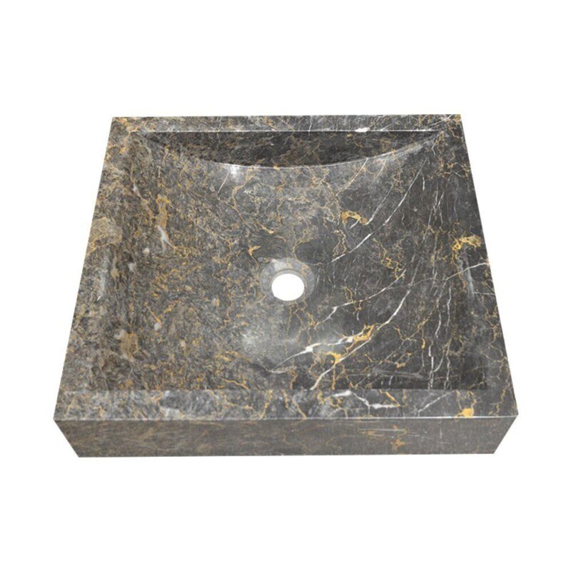 Lavoar Marmura Stn 205 Dark Emperador 40x45 8 Lustruit - imagine 3
