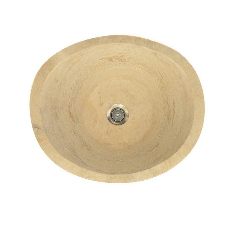 Lavoar Travertin Stn 103 Clasic 42x15 15 Mat - imagine 2