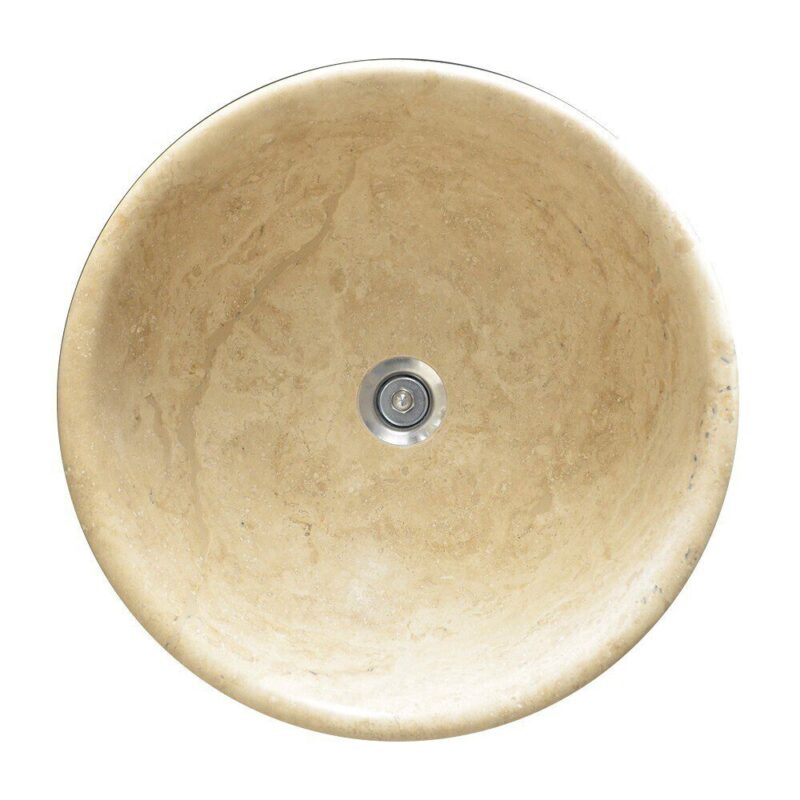 Lavoar Travertin Stn 145 Clasic 40x15 15 Mat - imagine 2