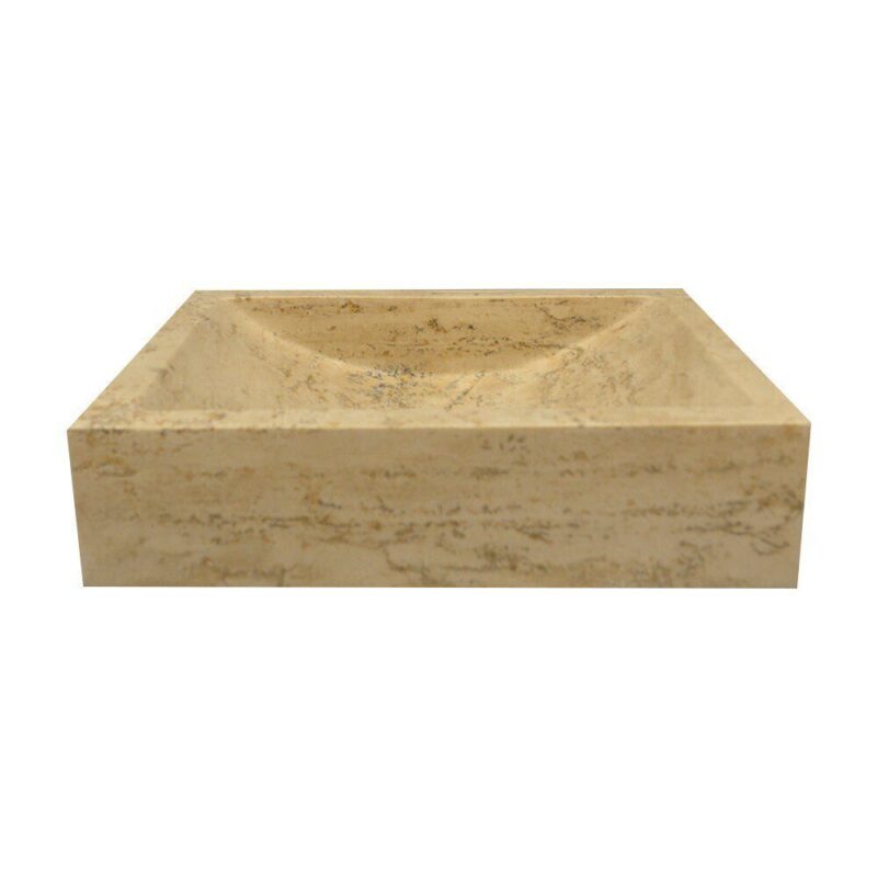 Lavoar Travertin Stn 201 Clasic 30x40 10 Mat - imagine 3