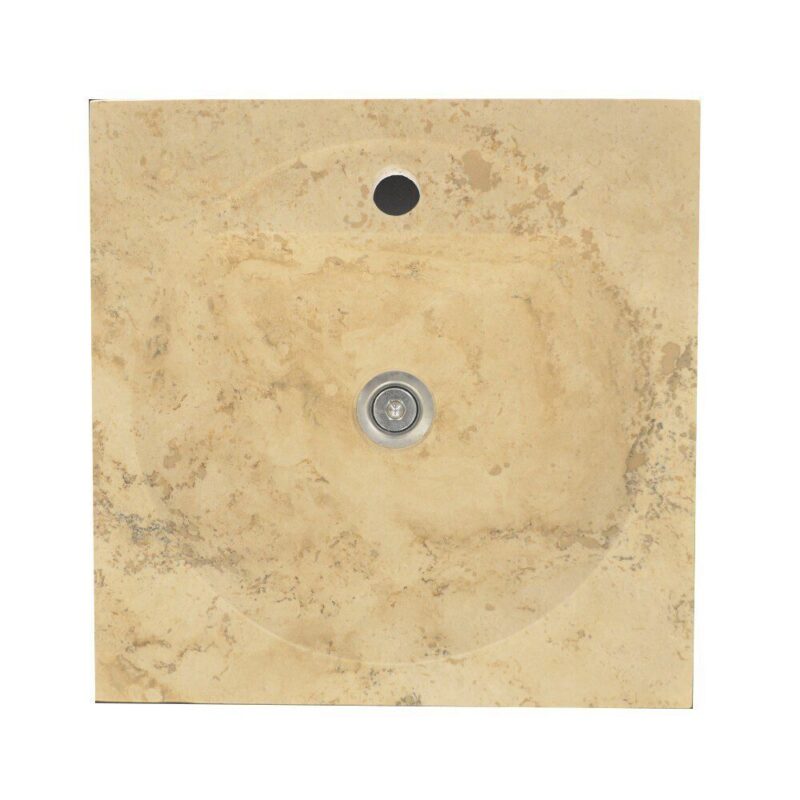Lavoar Travertin Stn 203 Clasic 45x45 9.5 Mat - imagine 2