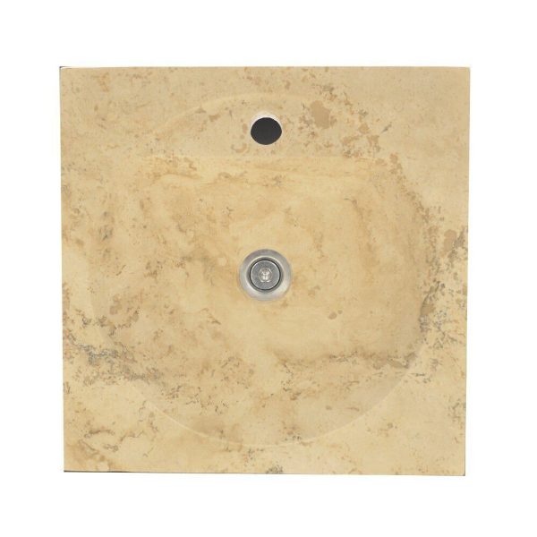 Lavoar Travertin Stn 203 Clasic 45x45 9.5 Mat