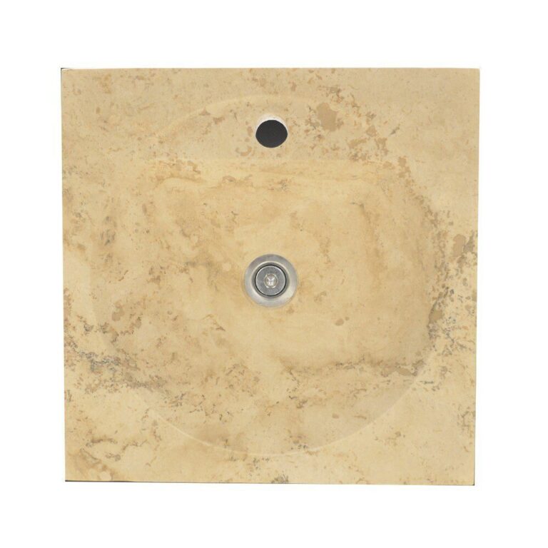 Lavoar Travertin Stn 203 Clasic 45x45 9.5 Mat