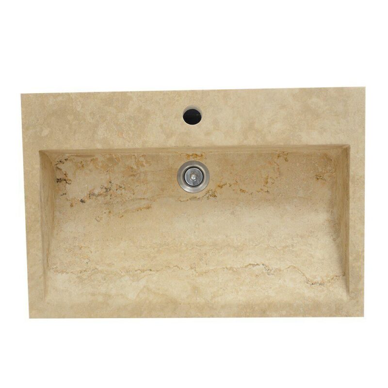 Lavoar Travertin Stn 223 Clasic 40x60 10 Mat - imagine 2