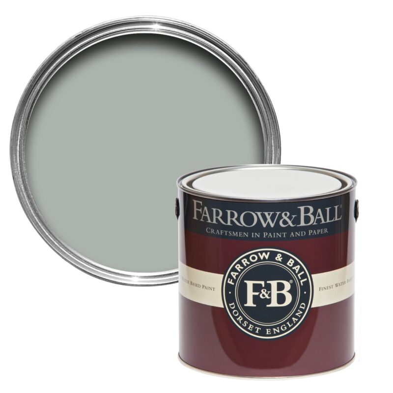 Vopsea albastra mata 7 la suta luciu pentru interior Farrow and Ball Mostra Light Blue No. 22 100 ml