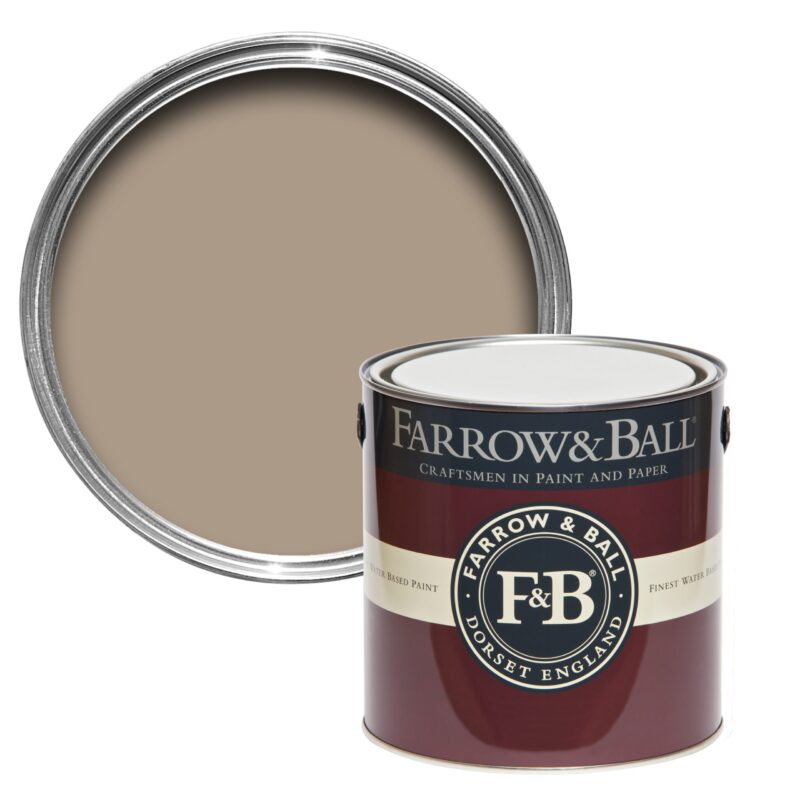 Vopsea maro mata 7 la suta luciu pentru interior Farrow and Ball Modern Emulsion London Stone No. 6 2.5 Litri - imagine 2