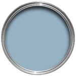 Vopsea albastra mata 2 la suta luciu pentru interior Farrow and Ball Casein Distemper Lulworth Blue No. 89 5 Litri