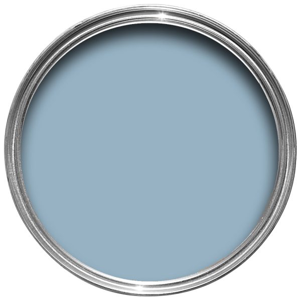 Vopsea albastra mata 7 la suta luciu pentru interior Farrow and Ball Mostra Lulworth Blue No. 89 100 ml