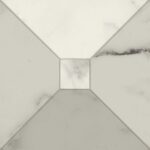 Gresie Alba Lucioasa Marazzi Allmarble Statuariozzetto 3D Lux 15X15 cm MMR8