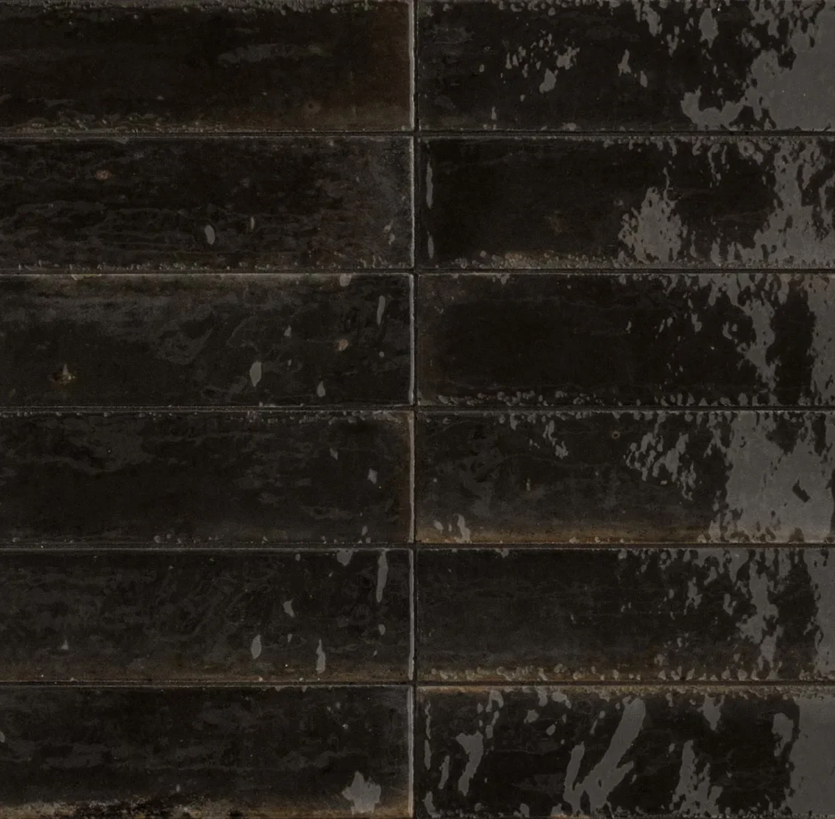 Faianta Neagra Lucioasa Marazzi Lume Black 6X24 cm M6RP