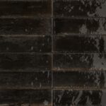 Faianta Neagra Lucioasa Marazzi Lume Black 6X24 cm M6RP