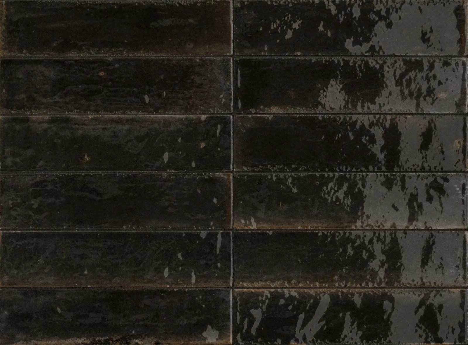 Faianta neagra lucioasa, Lume, 6×24 cm, Marazzi, M6RP