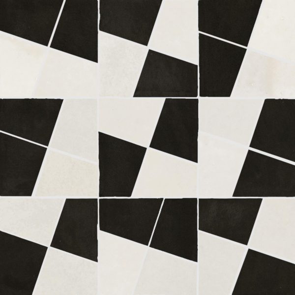Placa decorativa Marazzi Zellige Gesso Carbone Mosaico 30x30 Su richiesta cm M8WH