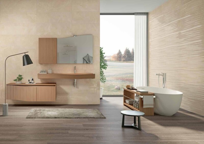 Gresie tip parchet Marazzi Treverkview Rovere Marrone 20x120 cm Rectificata M0EF - imagine 2