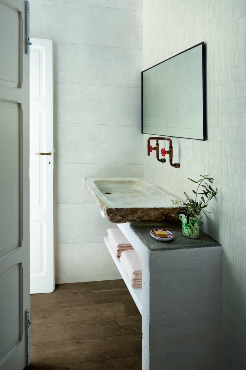 Faianta Crem Rectificata Mata Marazzi Fresco Pencil 32.5X97.7 cm M88Z - imagine 2