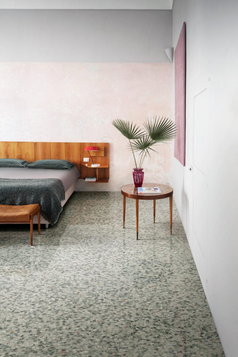 Gresie Mono Rectificata Lucioasa Marazzi Grande Marble Look Ghiara Minuta Mix Lux 120X120 cm M87V - imagine 2