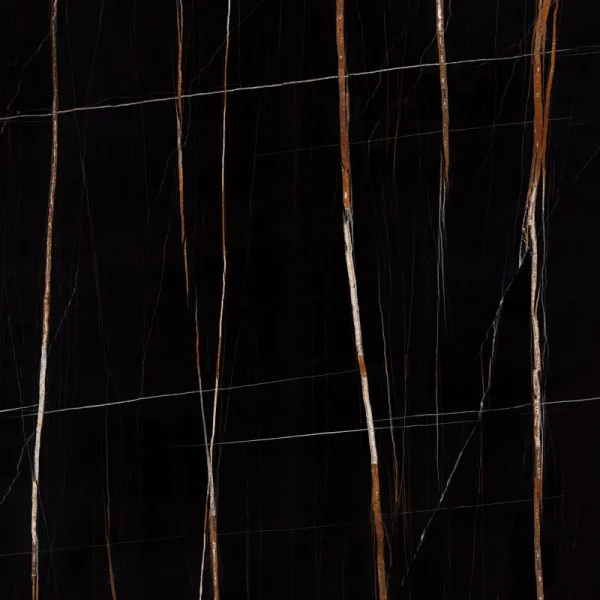 Faianta neagra, lucioasa, Grande Marble Look, 160x320x6 cm, Marazzi, M8ZJ