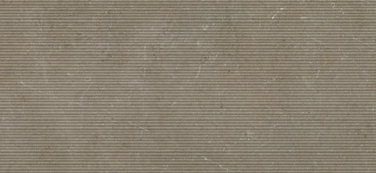 Faianta Bej Rectificata Structurata Marazzi Magnifica Limestone Taupe Mikado 3D 60X180 cm M7AD