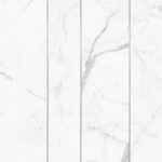 Placa decorativa Marazzi Magnifica Statuario Mosaico Strip Ins.Metallo 60X180 cm M8FM