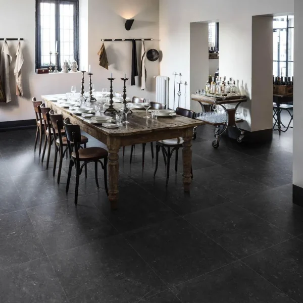 Gresie Antracit Rectificata Mata Marazzi Bluestone Antracite 60X120 cm M03E