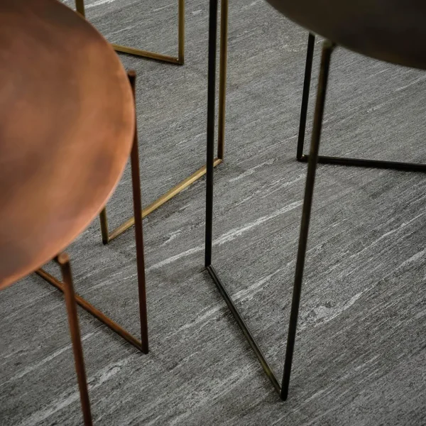 Gresie Antracit Rectificata Mata Marazzi Pietra Di Vals Antracite 30X120 cm ML7C