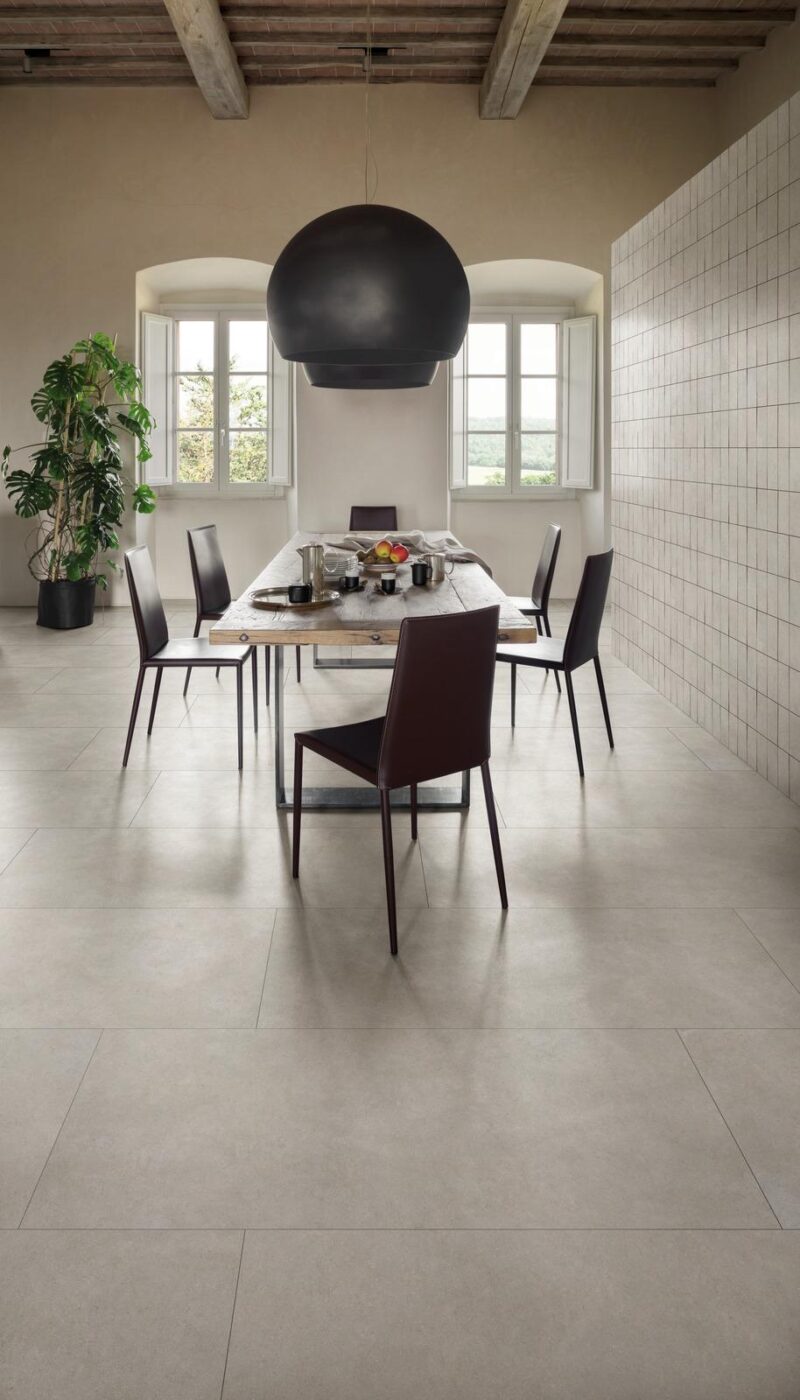 Faianta Gri Rectificata Mata Marazzi Terratech Polvere 75x150 cm M8J8