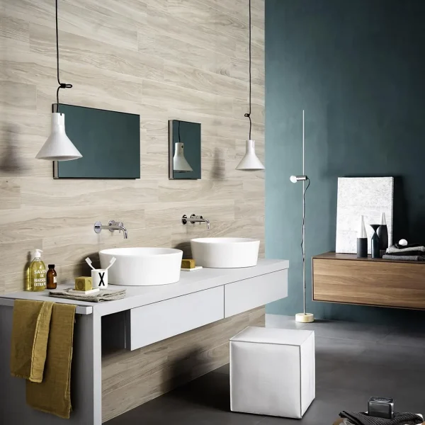 Gresie Maro Rectificata Mata Marazzi Treverkchic Noce Tinto 15x120 cm MH32