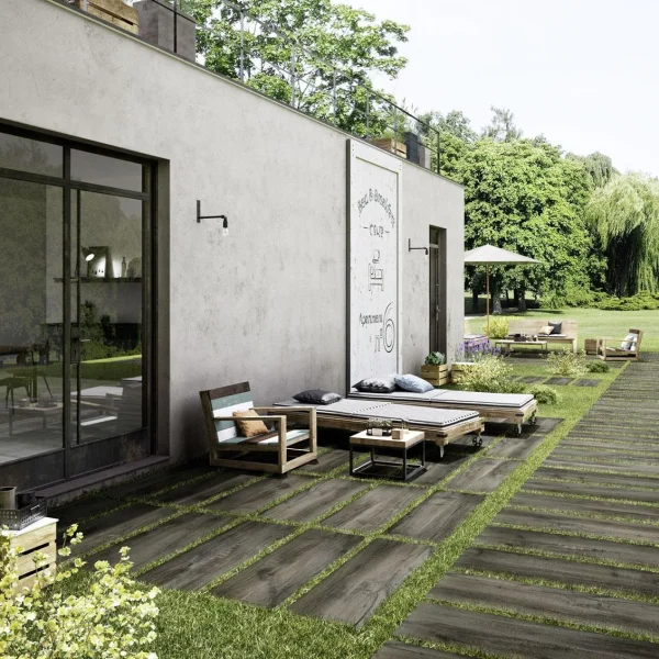 Gresie de exterior Marazzi Treverkmade20 Fumè 40x120 cm Rectificata MMNM
