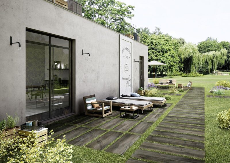 Gresie de exterior Marazzi Treverkmade20 Fumè 40x120 cm Rectificata MMNM