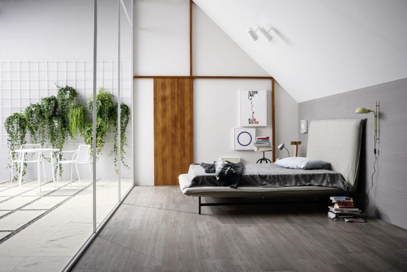 Faianta Antracit Rectificata Structurata Marazzi Materika Spatula Antracite 40X120 cm MMN9 - imagine 2