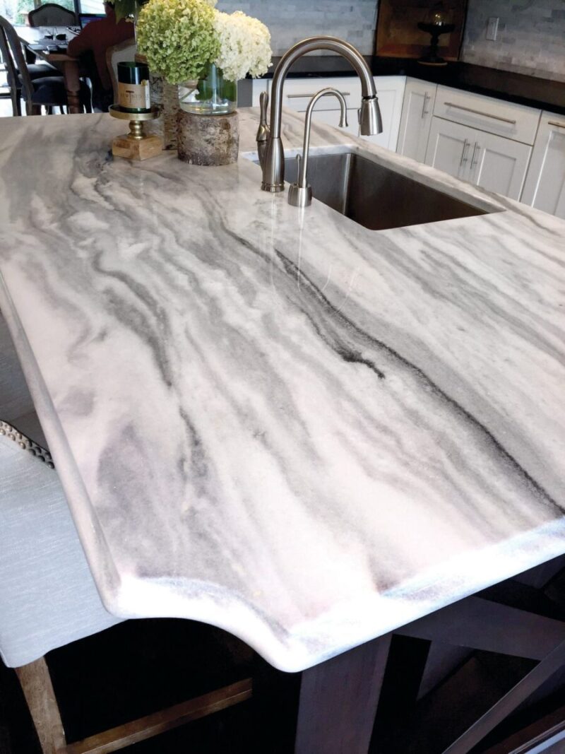 Marmura Crystal White Placaj 60x30 2 Lustruit - imagine 3