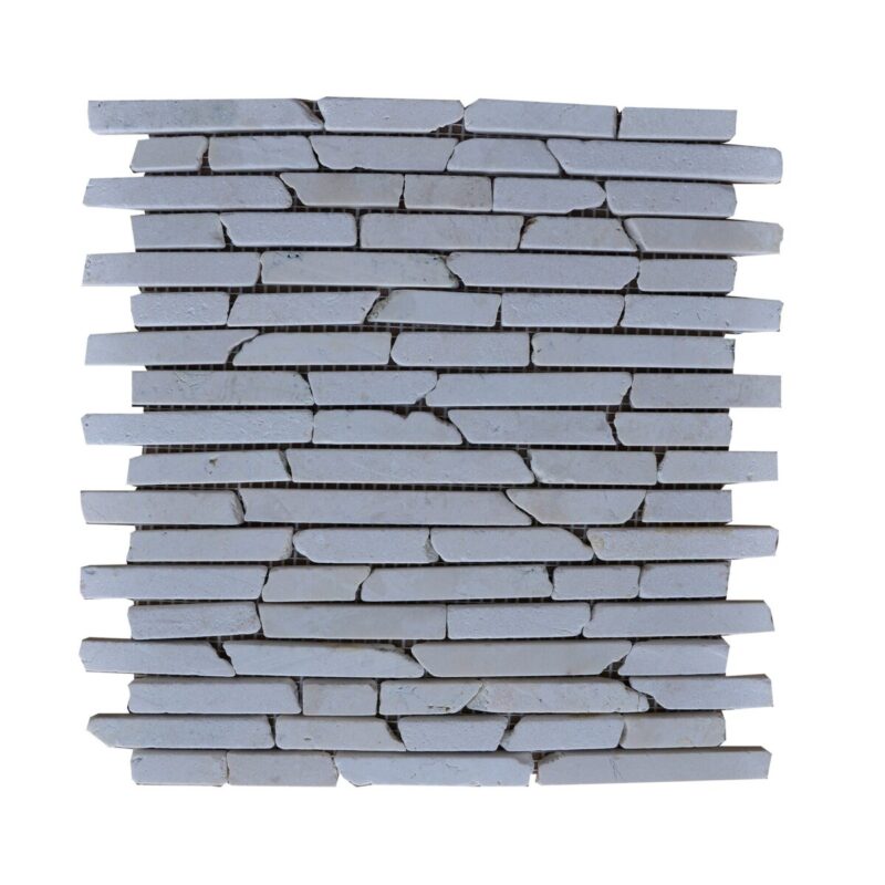Marmura Mattoni Stn 852 Beige Mozaic 30.5x30.5 0.5 Antichizat - imagine 2